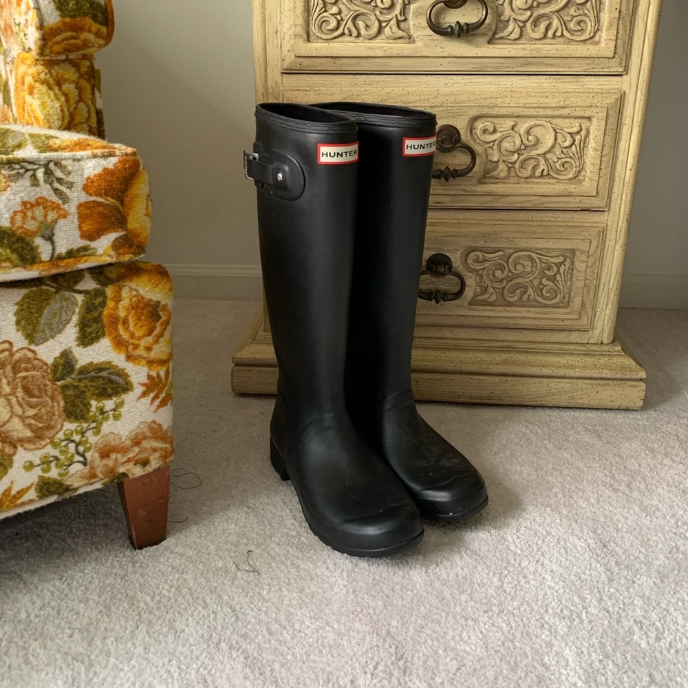 Black Hunter Boots